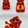 Chinese Lion Dance Plush Car Ornament