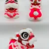 Chinese Lion Dance Plush Car Ornament