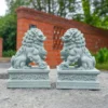 Chinese Foo Dog Statue Stone Guardian Lions
