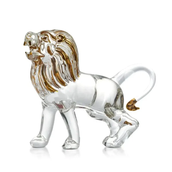 Crystal Animal Figurines Lion Elephant Frog Sculpture