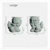 Chinese Foo Dog Guardian Lion Statue Pair