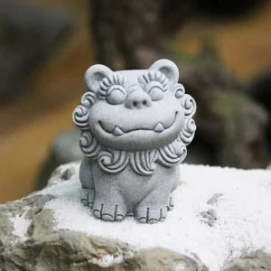 Chinese Foo Dog Guardian Lion Statue Pair